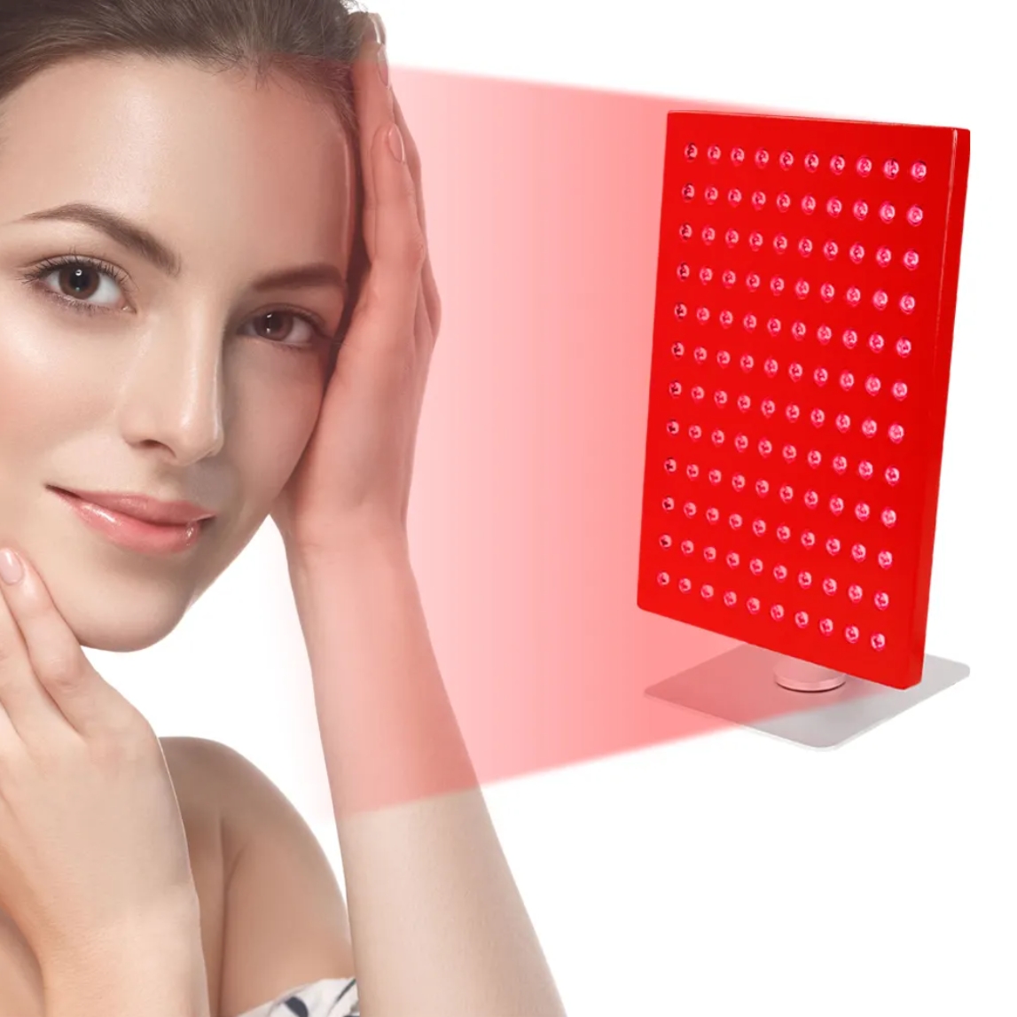 Portable Household LED Infrared Light Therapy Device Red Light Heating Therapies for Beauty & Personal Care