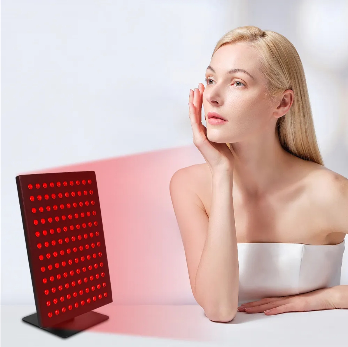 Portable Household LED Infrared Light Therapy Device Red Light Heating Therapies for Beauty & Personal Care