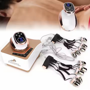 Vacuum Body Massage Therapy Microcurrent Golden Finger Rf Ems Diamond Golden Finger Face Lifting Sculpting Machine