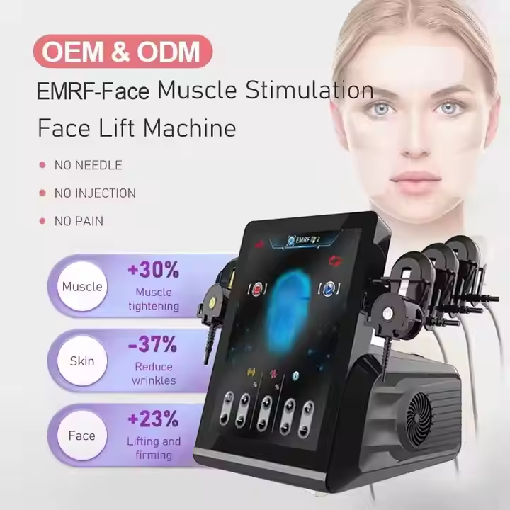 Portable Skin Tightening Pe Face Machine Ems Muscle Stimulation Skin Lifting Rf Face Lifting Machine