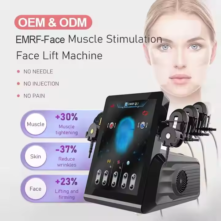 Portable Skin Tightening Pe Face Machine Ems Muscle Stimulation Skin Lifting Rf Face Lifting Machine