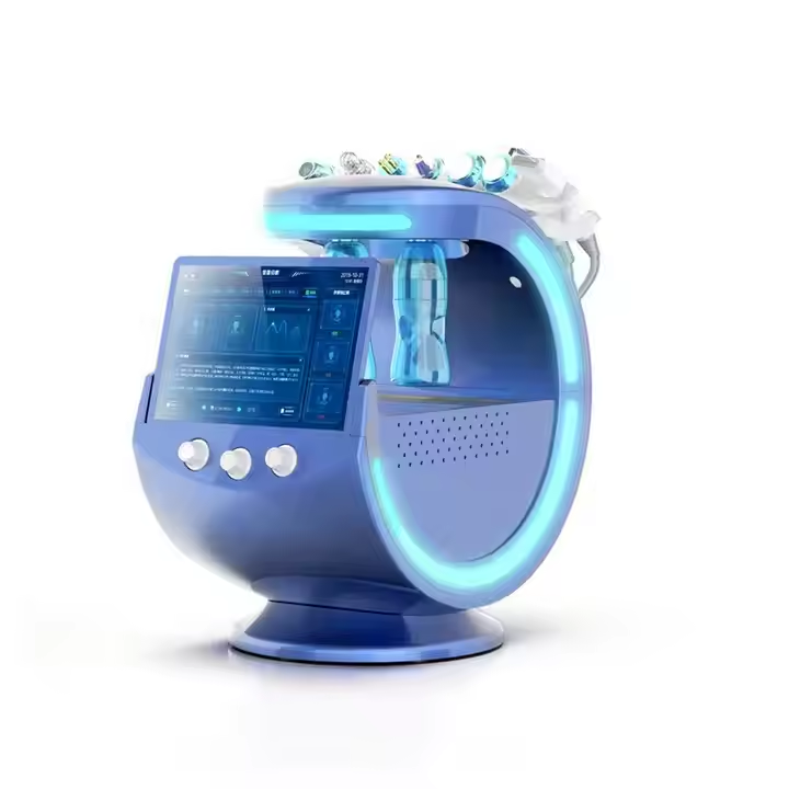 Professional Hydra Dermabrasion Machine Smart Ice Blue 7 En 1 Blackhead Removal Hydro Spa Facial Beauty Machine