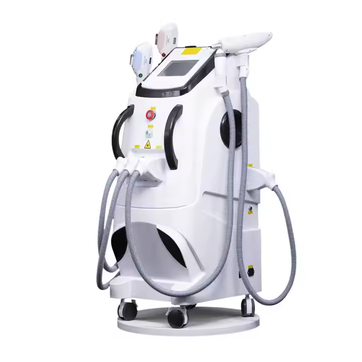 Multifunctional 4 In 1 Opt Ipl Magneto Optical 360 Laser Hair Removal Face Lifting Nd Yag Laser Tattoo Removal Machine