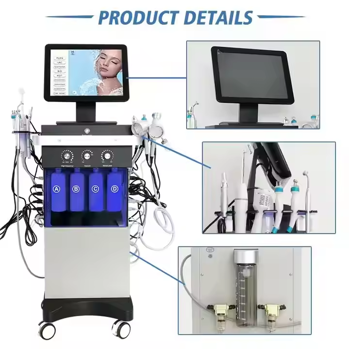 14 In 1 Aqua Hydro Dermabrasion Hydrodermabrasion Facial Machine Hydro Dermabrasion Hydrofacials