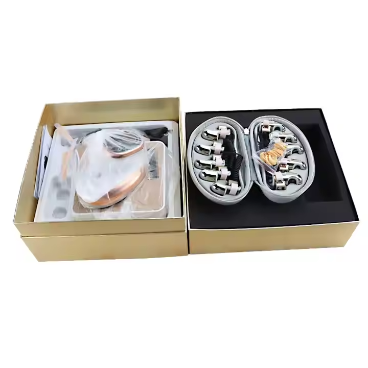 Vacuum Body Massage Therapy Microcurrent Golden Finger Rf Ems Diamond Golden Finger Face Lifting Sculpting Machine