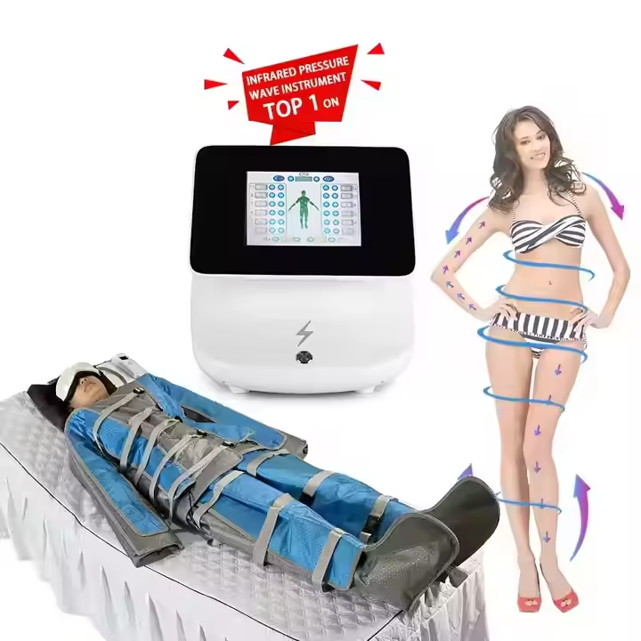 2025 Full Body Presoterapia Lymphatic Drainage Suit Pressotherapy Machine Air Compression Weight Loss Slimming Pressure Massage