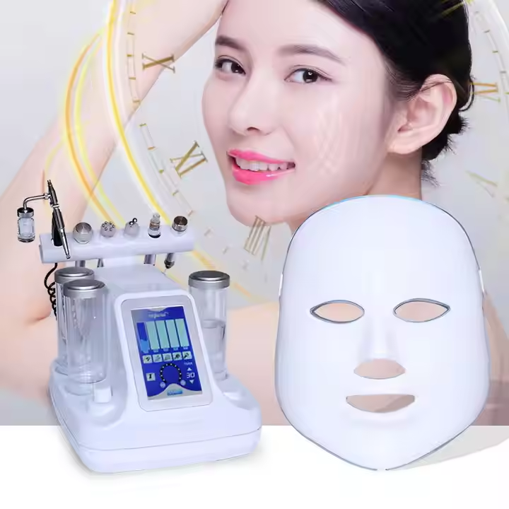 5/6/7 In 1 Hydro Skin Spa Facial Machine Beauty Face Equipment Ultrasonic Hydro Dermabrasion Facial Machine
