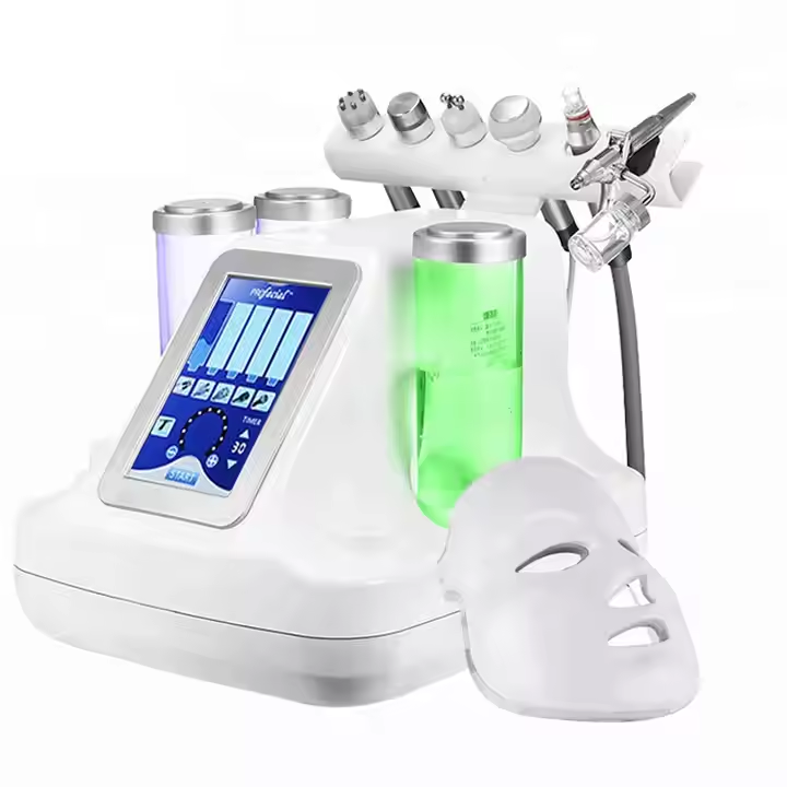 5/6/7 In 1 Hydro Skin Spa Facial Machine Beauty Face Equipment Ultrasonic Hydro Dermabrasion Facial Machine