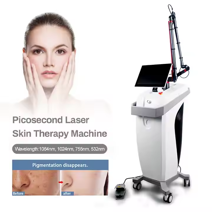 532 1064 Nm Picosecond-laser Machine Nd Yag Carbon Peeling Pico-laser Professional Picosceond Q-switch