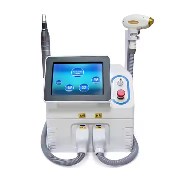 Promotion 2 In 1 Pico Diode Picosecond Tatoo Removal & Diodo Lasersings Hair Removal Machine