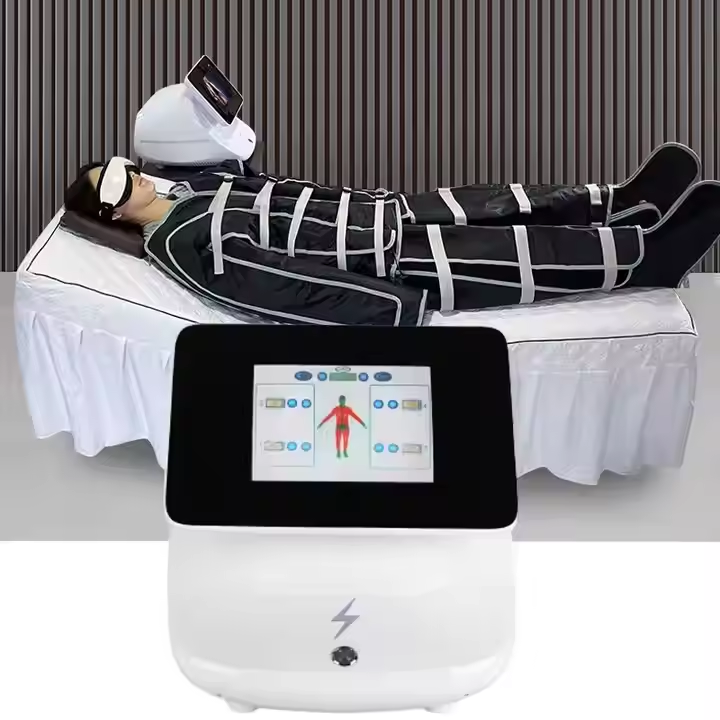 2025 Full Body Presoterapia Lymphatic Drainage Suit Pressotherapy Machine Air Compression Weight Loss Slimming Pressure Massage