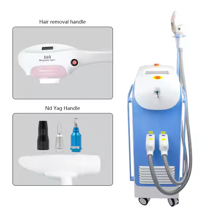 360 Magneto-optical Picosecond Laser Hair Removal Device Permanent Beauty Hair Removal Machine