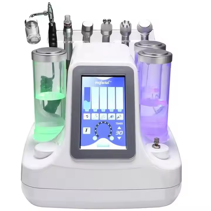 5/6/7 In 1 Hydro Skin Spa Facial Machine Beauty Face Equipment Ultrasonic Hydro Dermabrasion Facial Machine