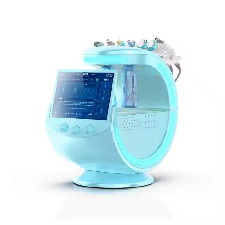 Professional Hydra Dermabrasion Machine Smart Ice Blue 7 En 1 Blackhead Removal Hydro Spa Facial Beauty Machine