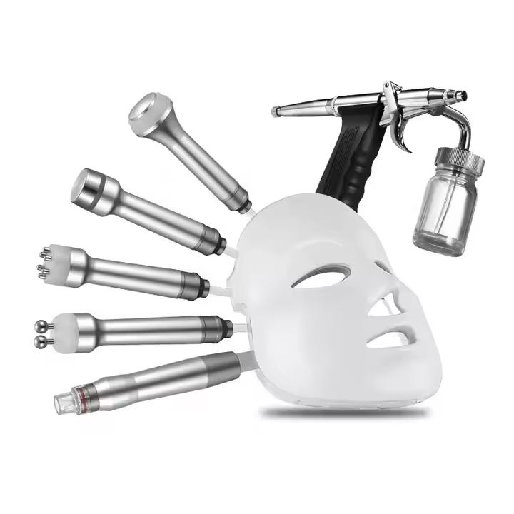 5/6/7 In 1 Hydro Skin Spa Facial Machine Beauty Face Equipment Ultrasonic Hydro Dermabrasion Facial Machine