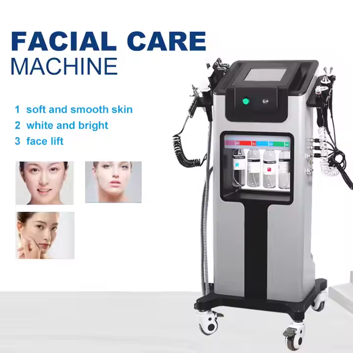 8/12 In 1 Hydra Oxygen Facial Machine Diamond Aqua Jet Peel Deep Cleaning Hydra Microdermabrasion Machine