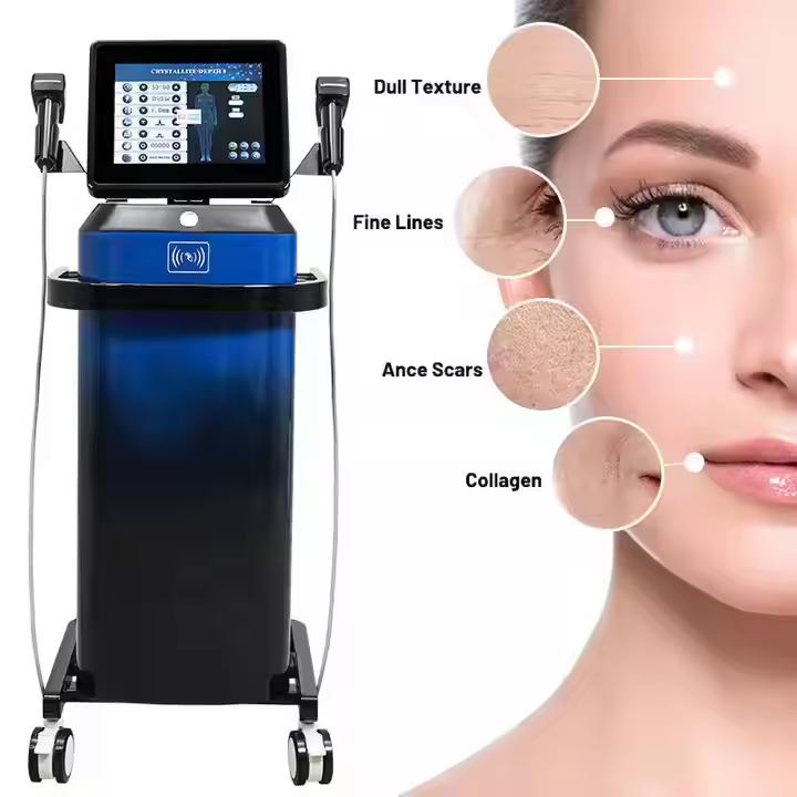 New Trending Product Inmode 2 In 1 M8 Rf Skin Tightening Face Lift Anti Aging Body Tight Beauty Machine Crystallite Depth 8